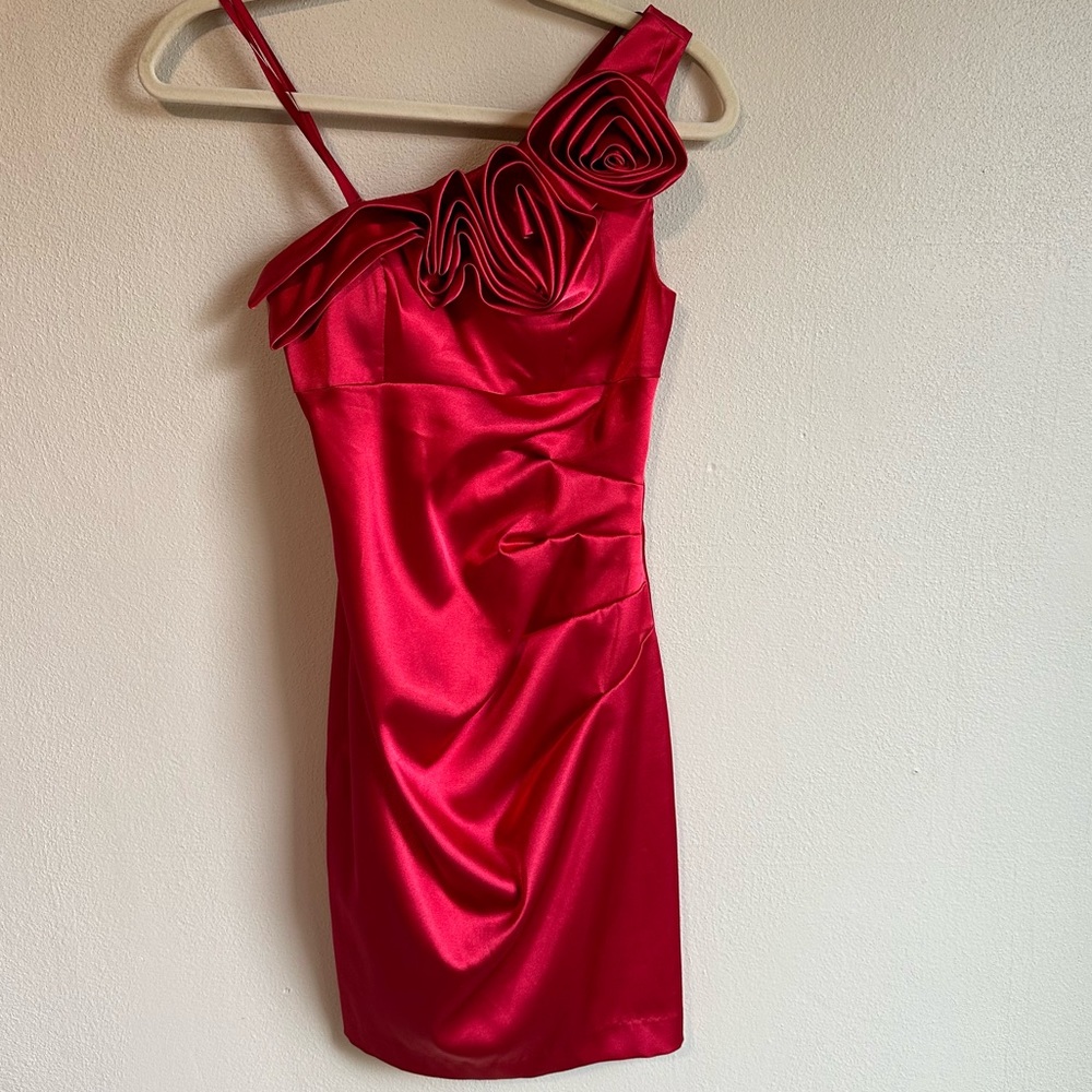 Red dress